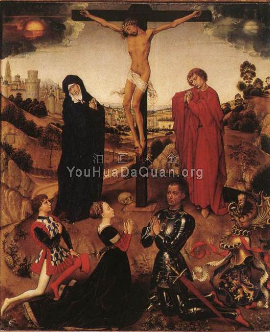 Sforza Triptych-central - 罗吉尔·凡·德·韦登